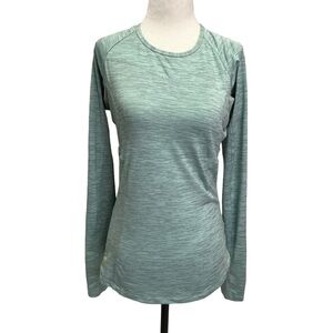 LOLE Blue Long Sleeve Activewear Top Size S